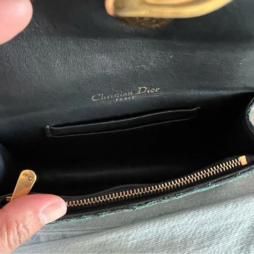Dior Oblique Belt Bag. Limited Edition. Green. FINAL SALE. - Picture 5 of 5